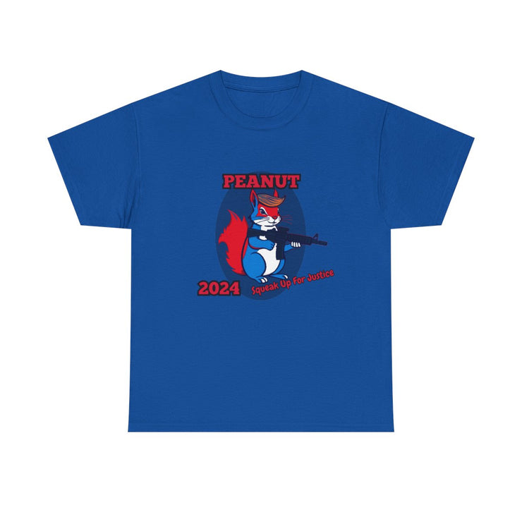 Peanut the Squirrel Justice Heavy Cotton Tee