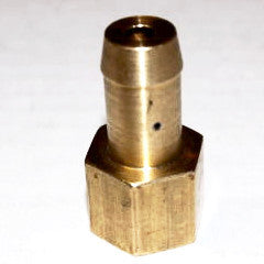 Brass Check Valve - 1/4" NPT to 1/2" Hose Barb - Hardware & Fittings - RetroMotion Innovations - 2