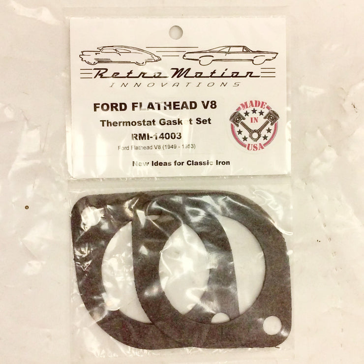 1949-1953 Ford Flathead V8 Thermostat Housing Gasket Set - Gasket - RetroMotion Innovations - 2