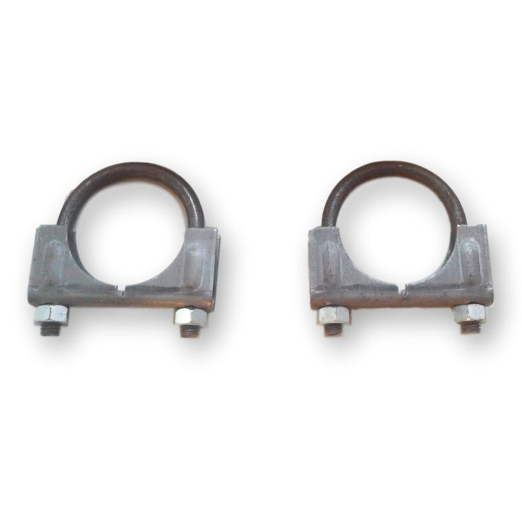 Set of 2 - 1-3/4" Muffler Exhaust Clamp - Regular Duty - Walker 35406 - Exhaust - RetroMotion Innovations